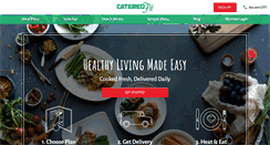 Desktop Screenshot of cateredfit.com